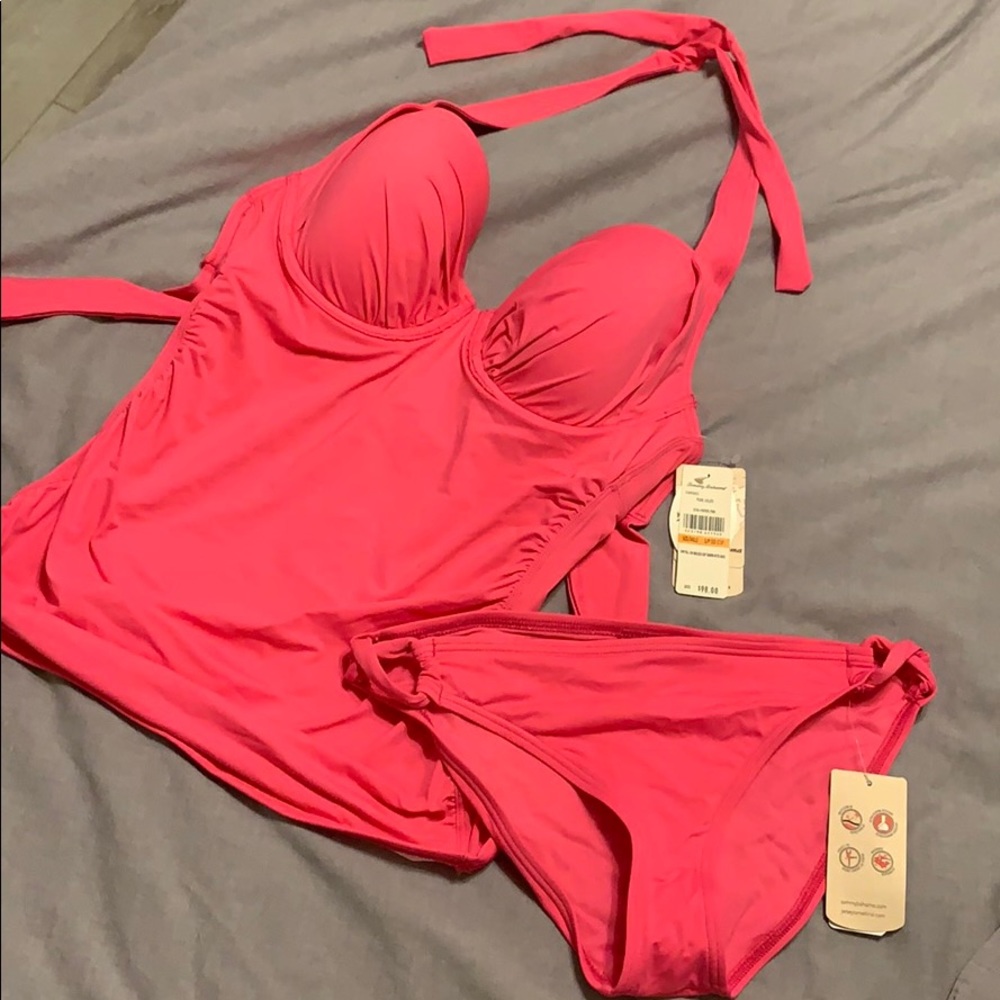 Tommy Bahama pink tankini DD